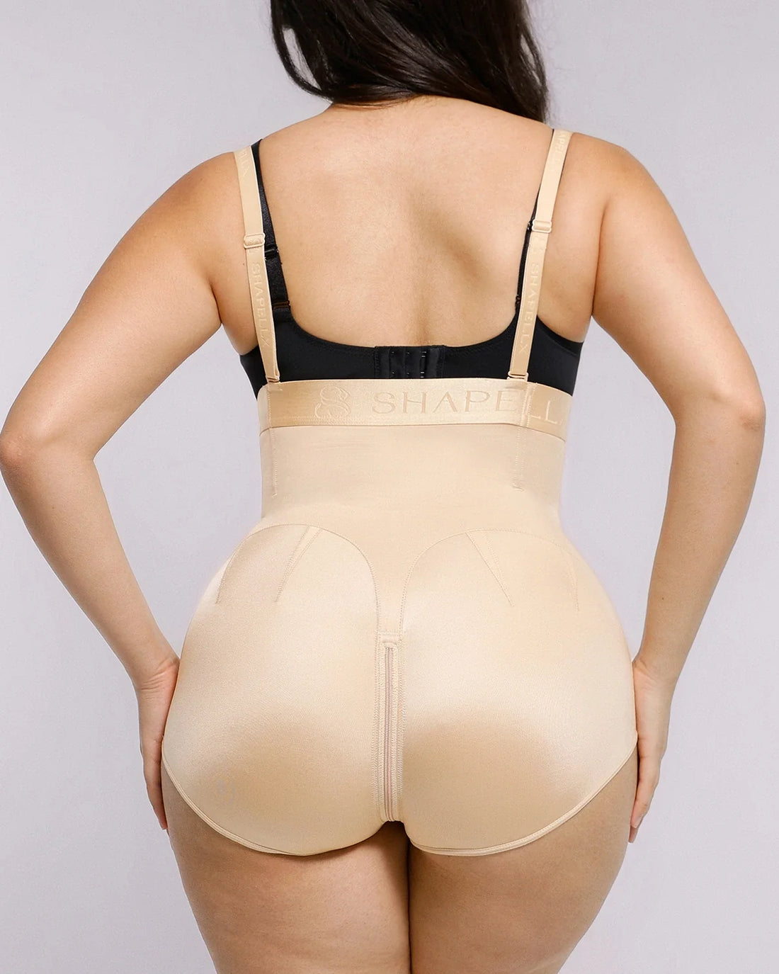 BOOT-YEAH™ SilkSculpt High-Waisted Brief - Beige