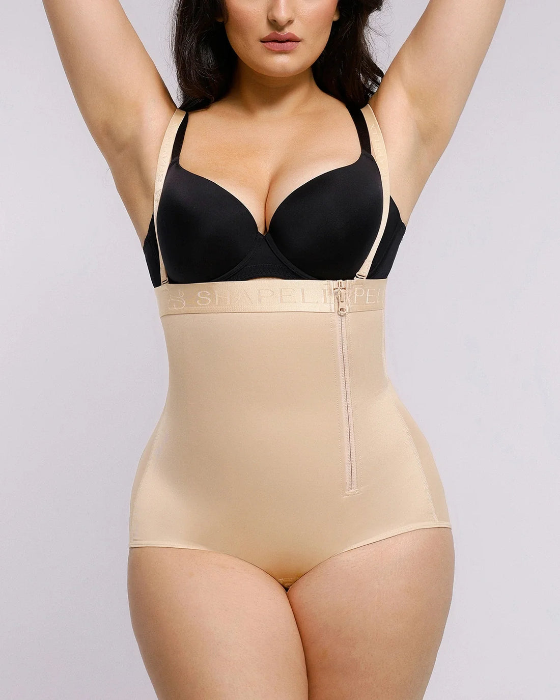 BOOT-YEAH™ SilkSculpt High-Waisted Brief - Beige