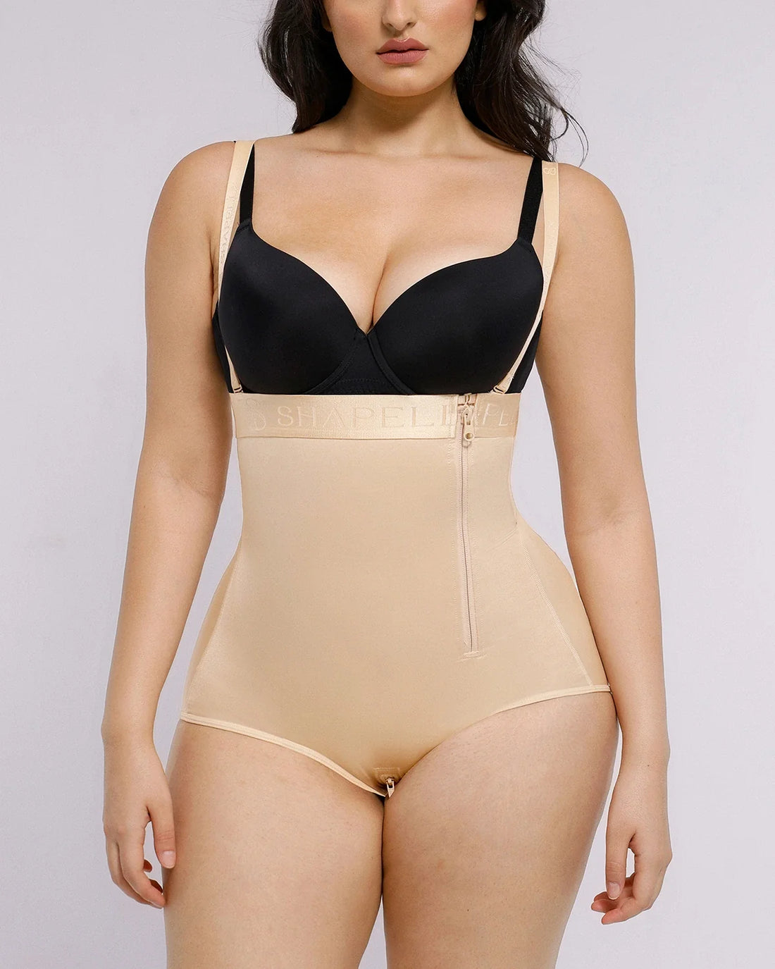BOOT-YEAH™ SilkSculpt High-Waisted Brief - Beige