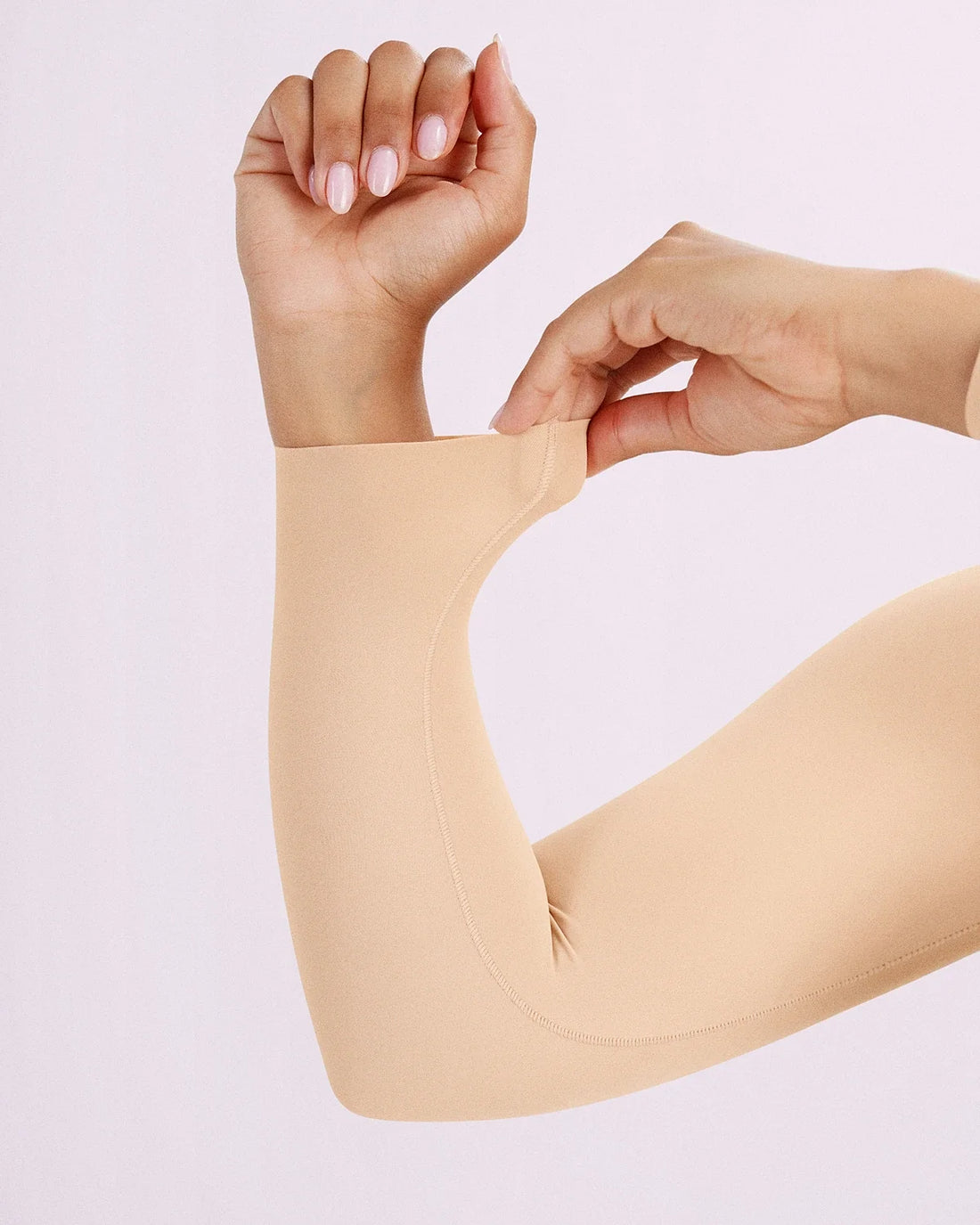 BOOT-YEAH™ Zip-Front Tummy Control Full-Length Bodysuit - Beige