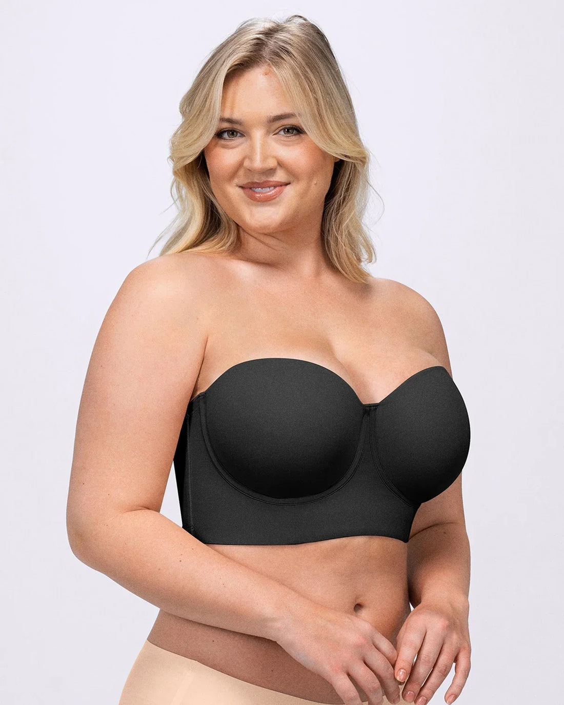 Smoothing Strapless Convertible Bra - Black