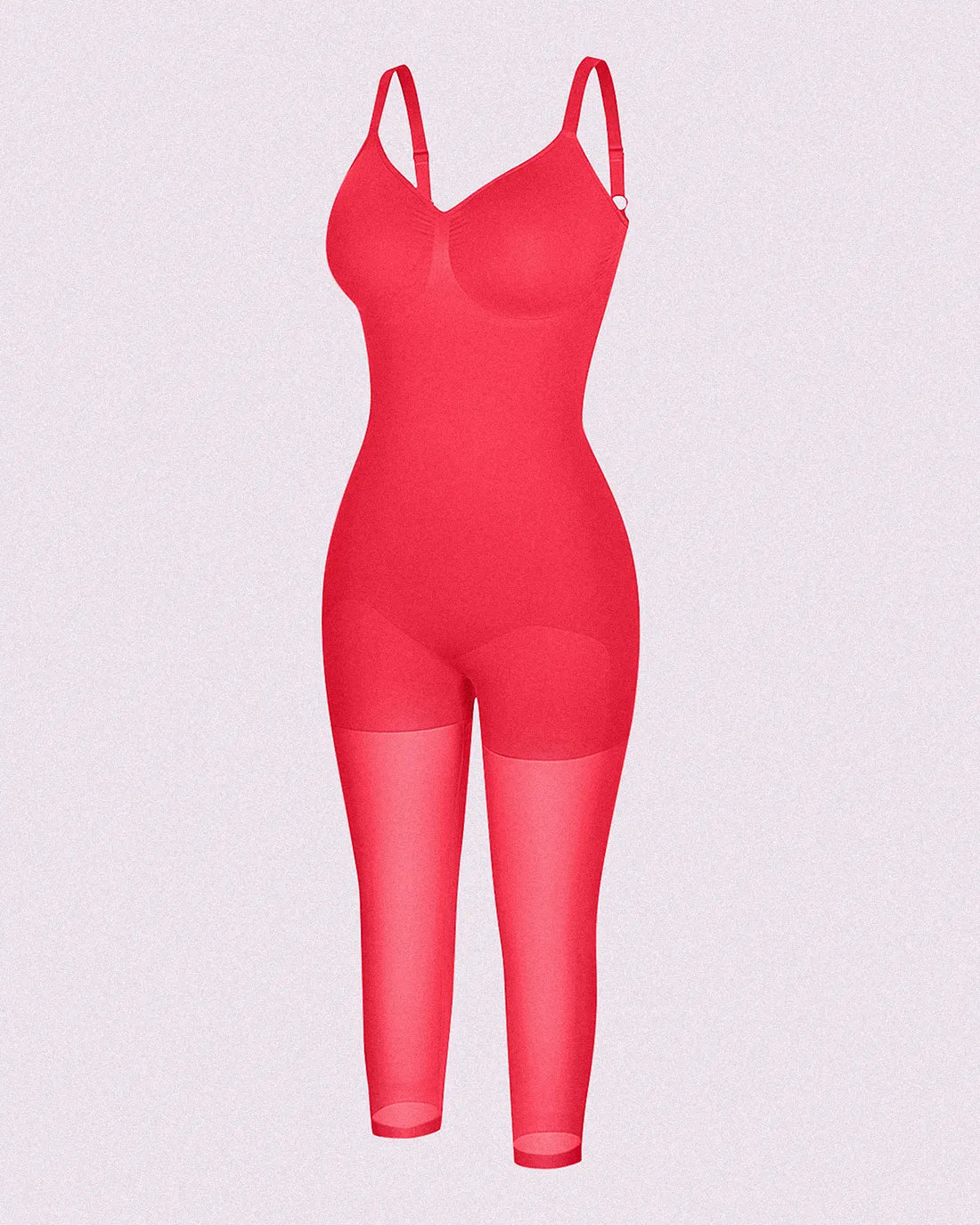 MistWeave™ Full Coverage Bodysuit - Red