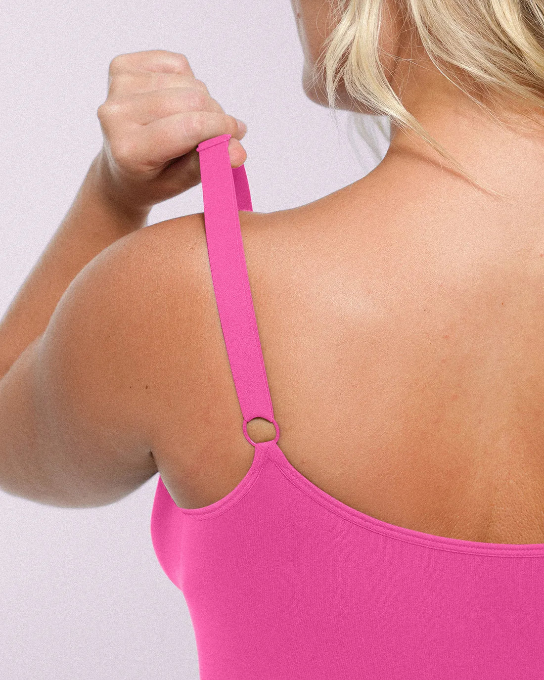 MistWeave™ Full Coverage Bodysuit - Fuchsia