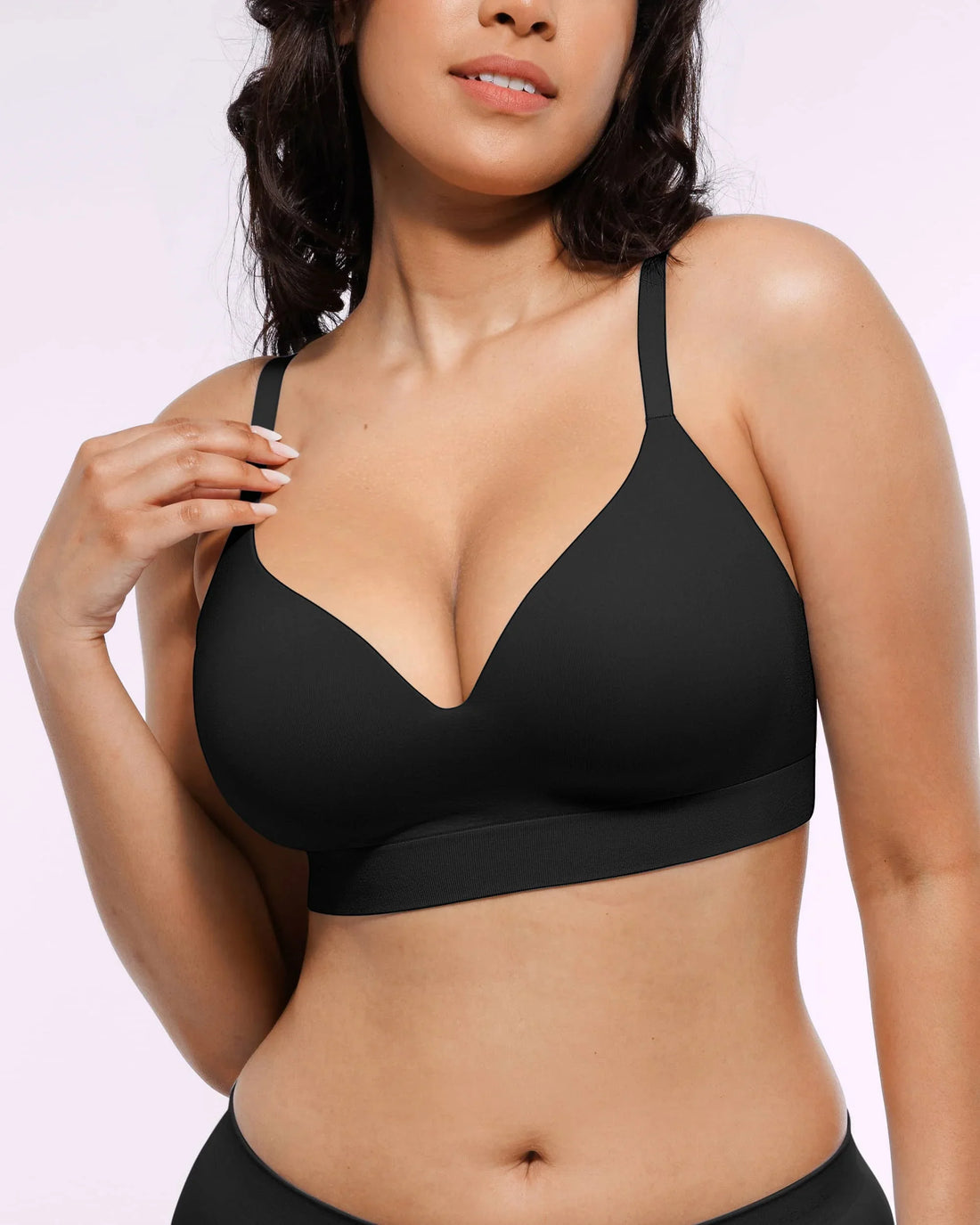 Oyster Reborn T-Shirt Bra - Black