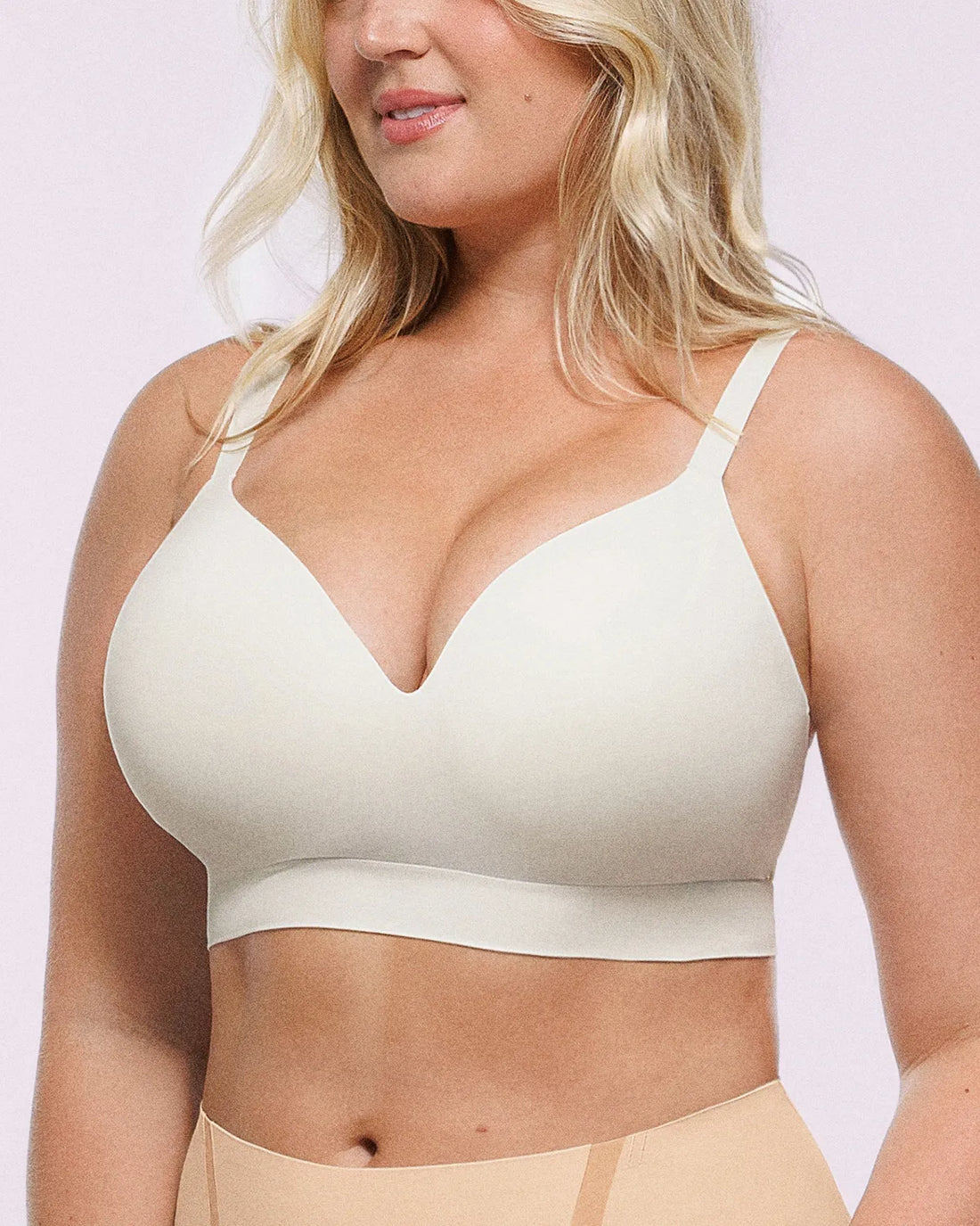 Oyster Reborn T-Shirt Bra - Beige