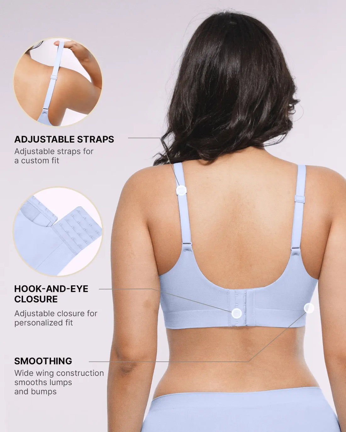 Oyster Reborn T-Shirt Bra - Beige
