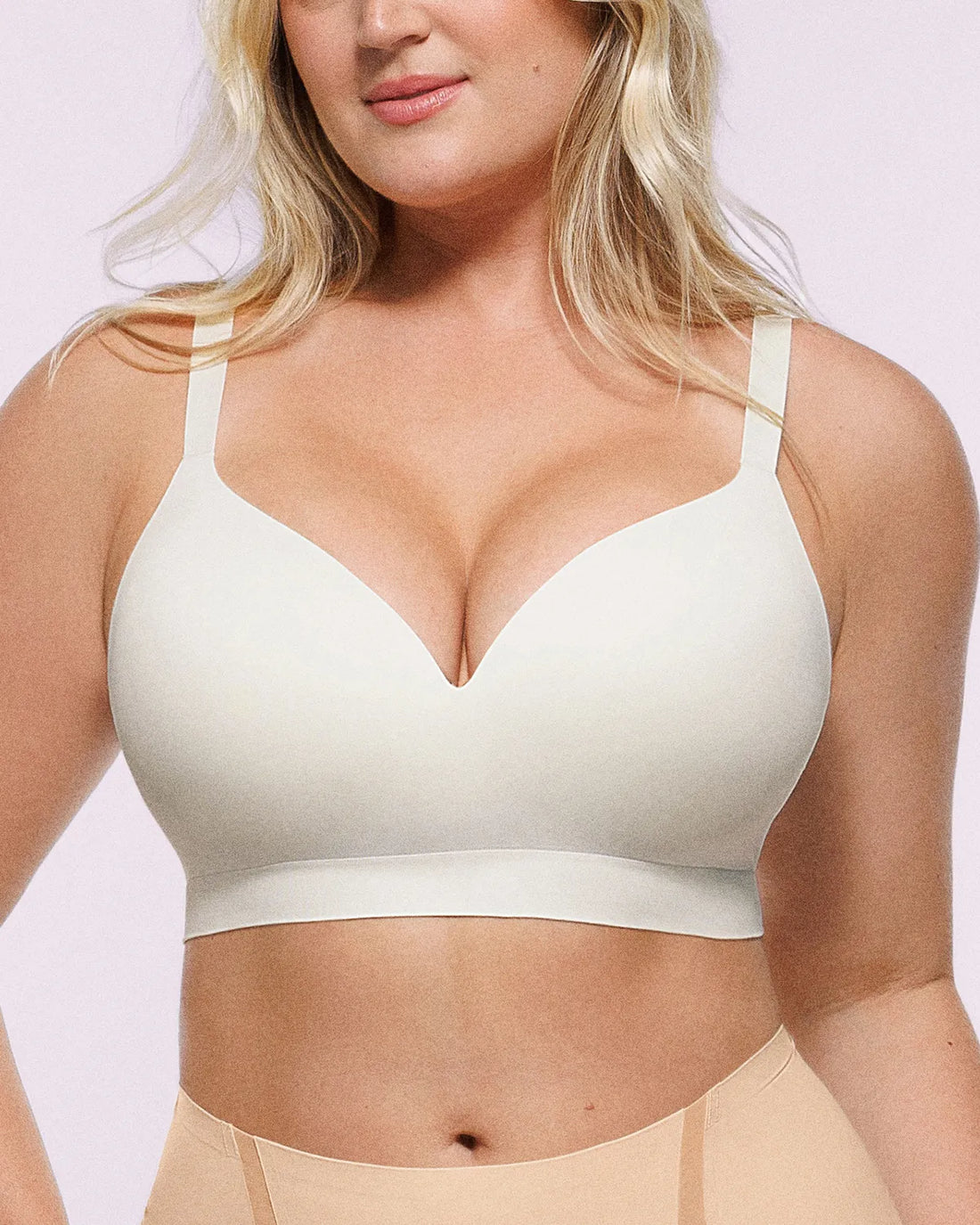 Oyster Reborn T-Shirt Bra - Beige