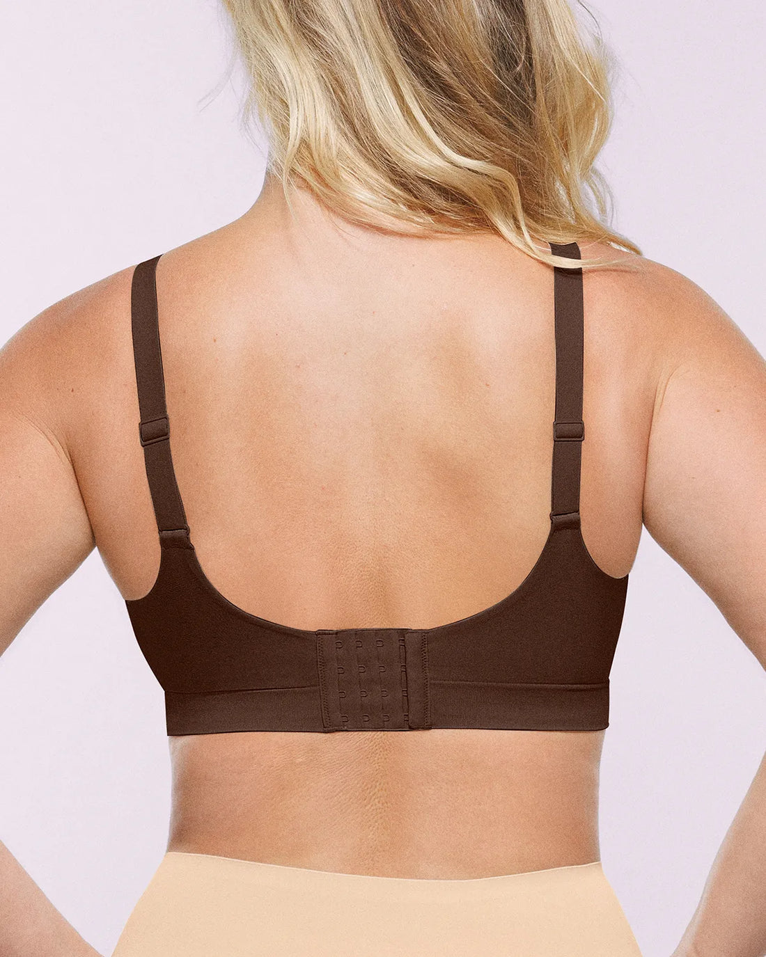 Oyster Reborn T-Shirt Bra - Brown
