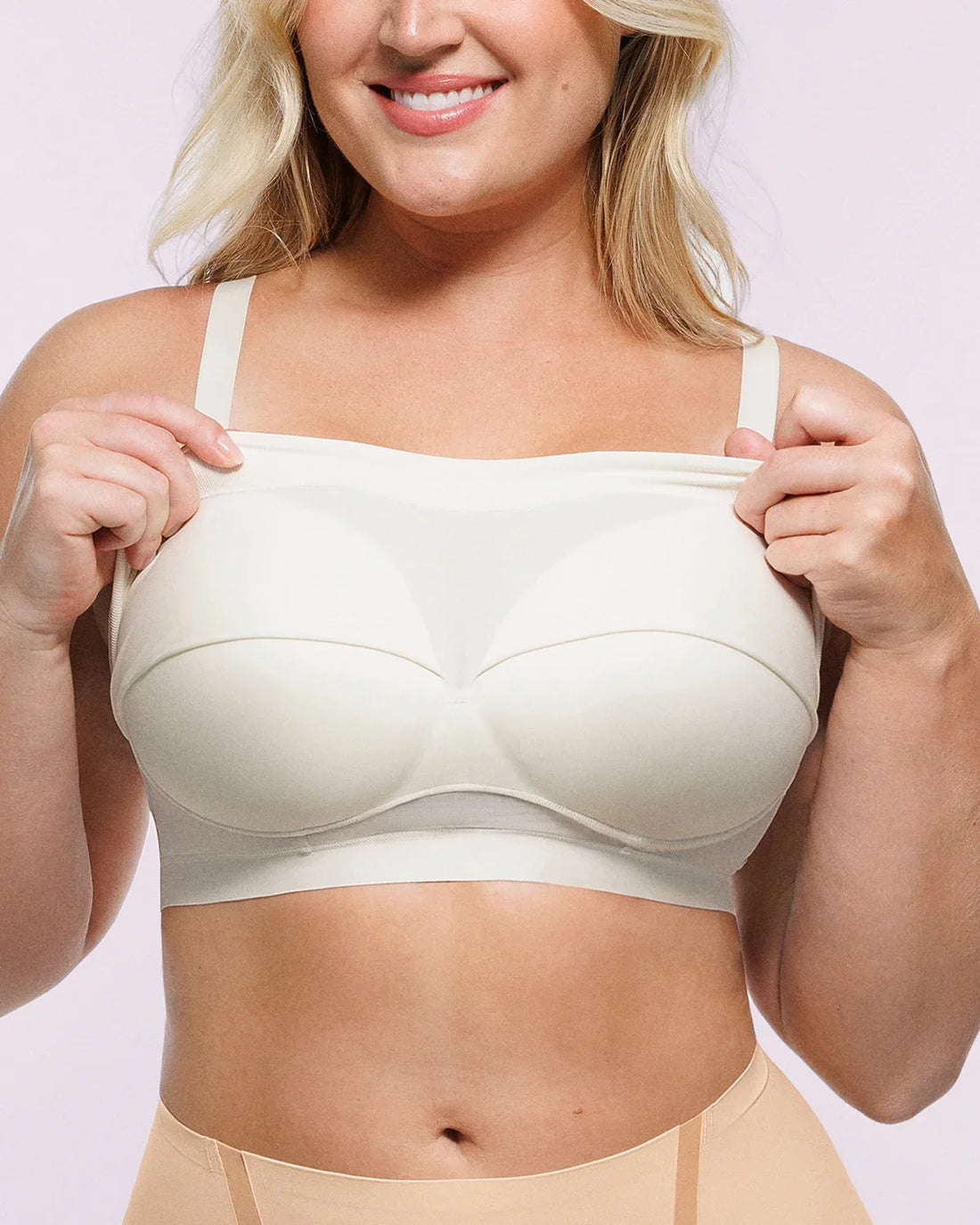 Oyster Reborn T-Shirt Bra - Beige